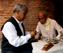 Transfer of skill from mr ananda raj to his son mr dilli raj